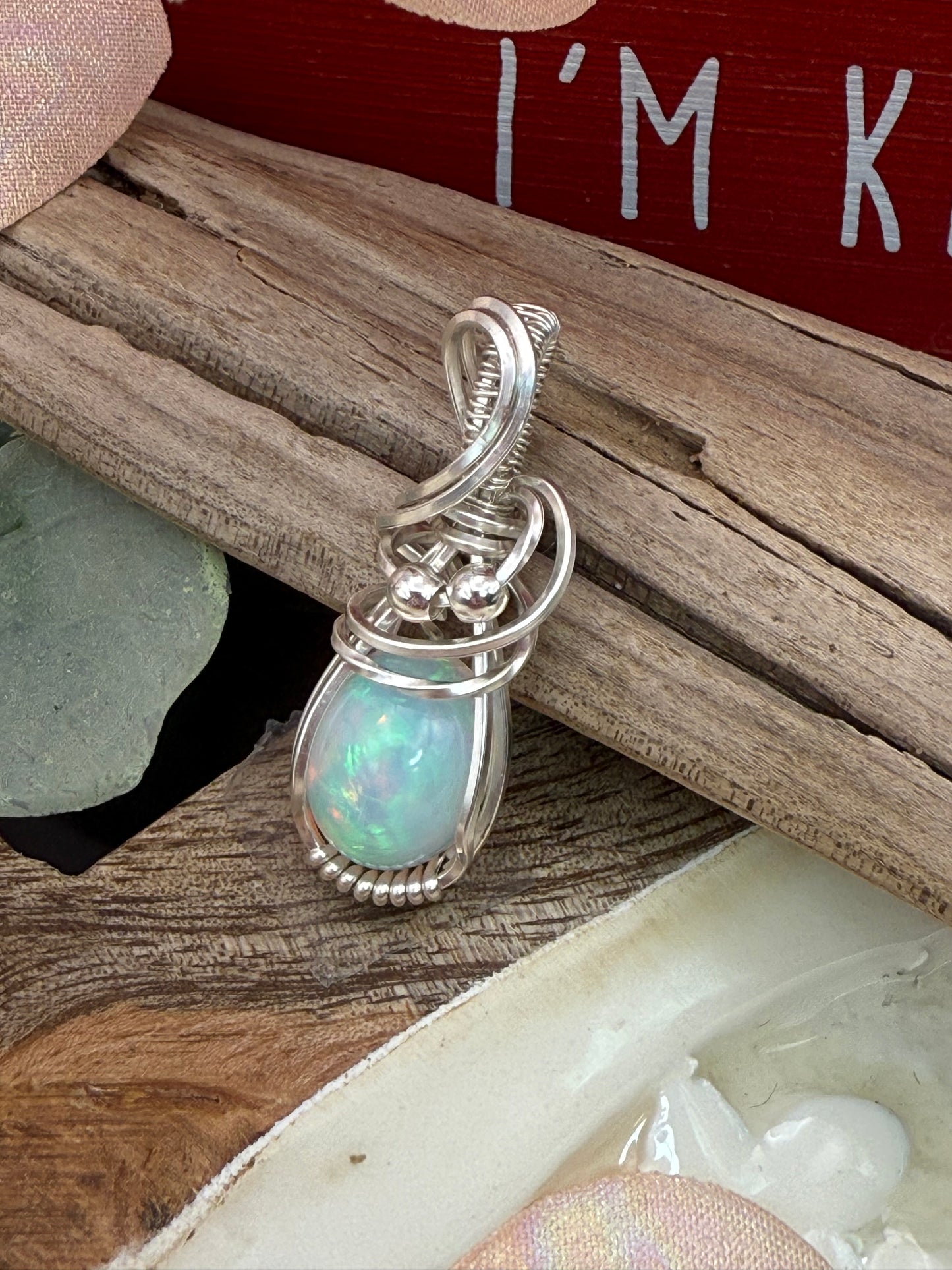 Opal 3.47 ct in Sterling Silver