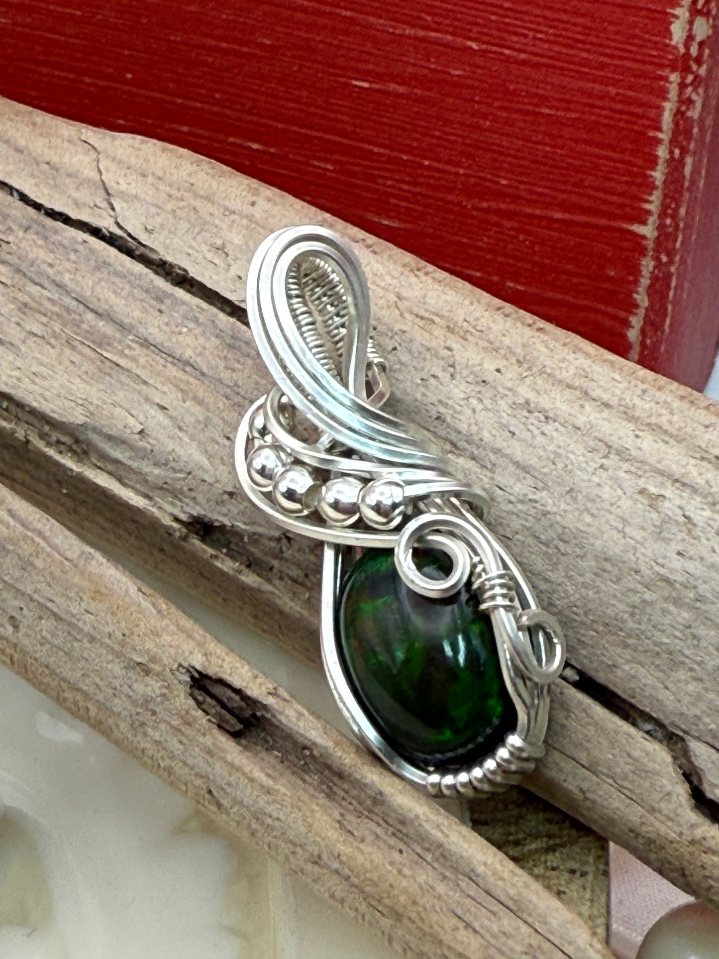 Smoked Opal in Sterling Silver