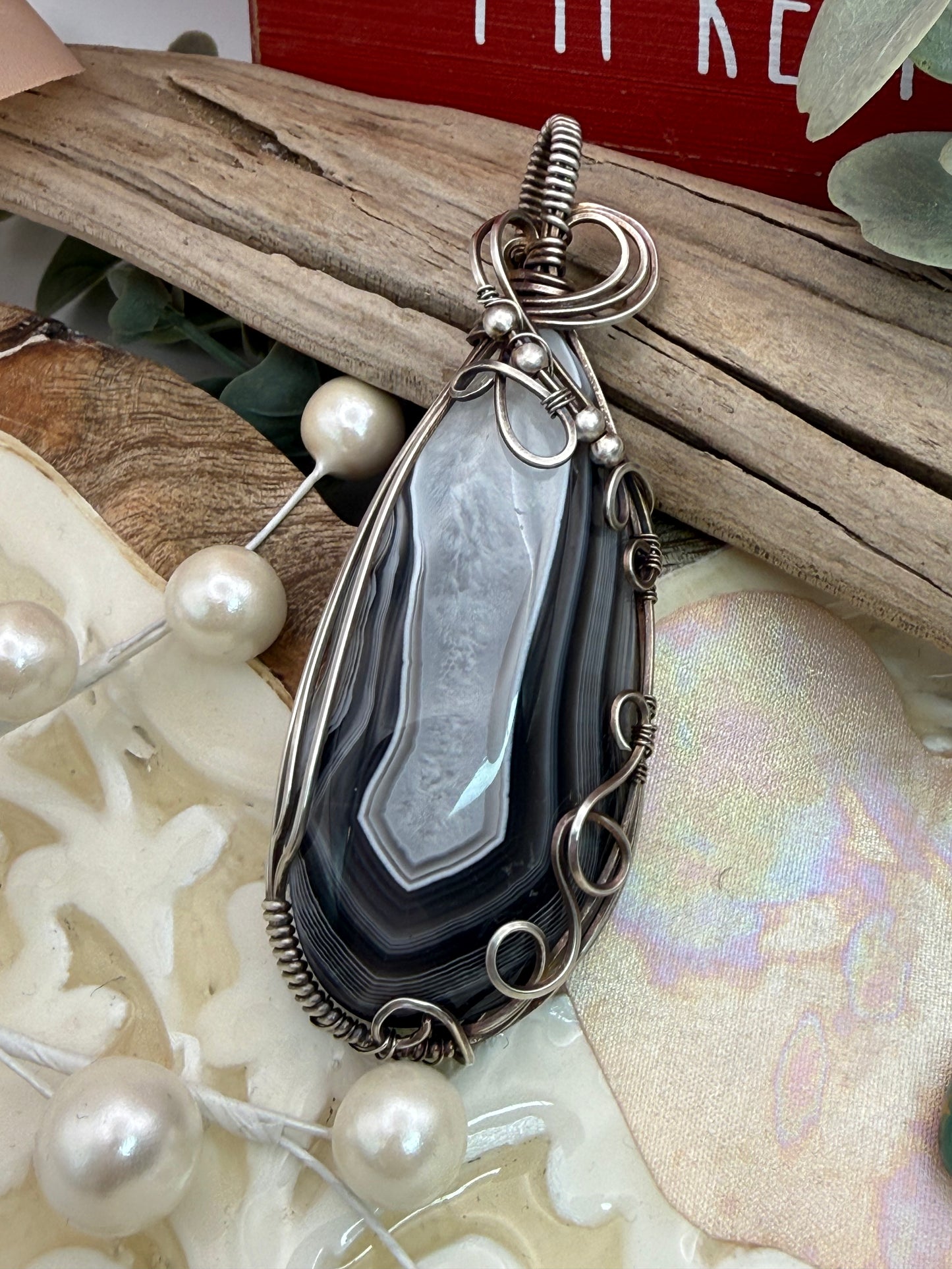 Botswana Agate in Sterling Silver