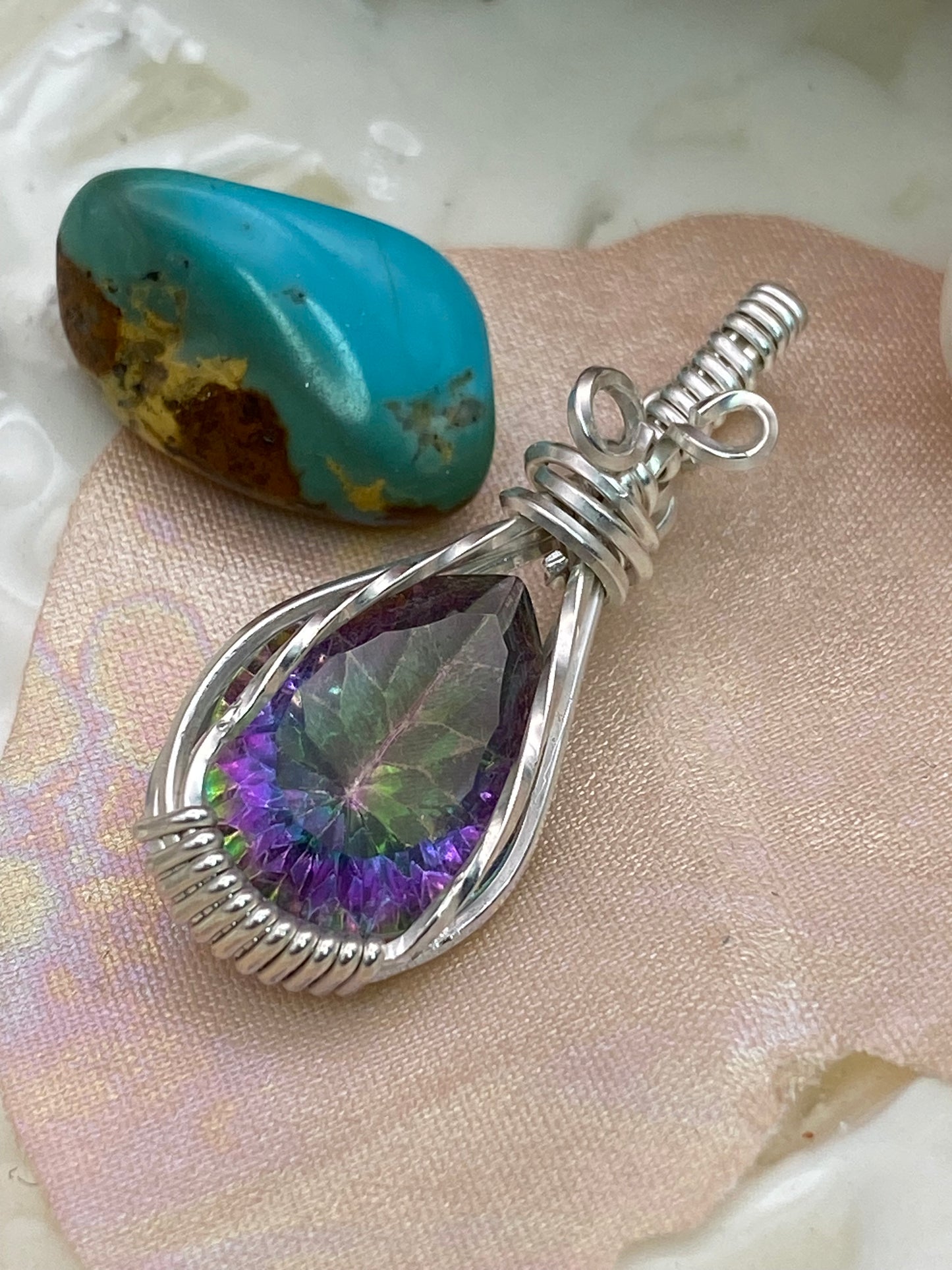 Mystic Topaz in Sterling Silver