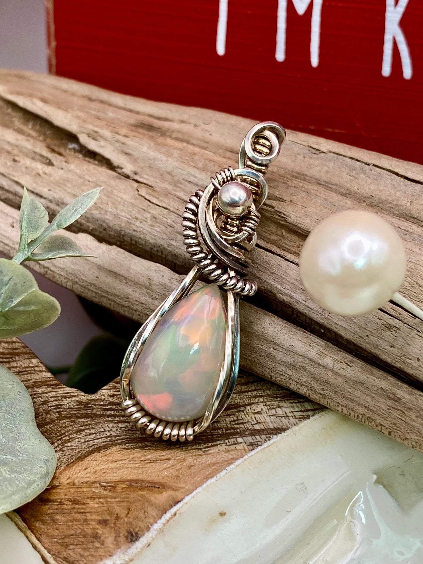 Opal-2 in Sterling Silver