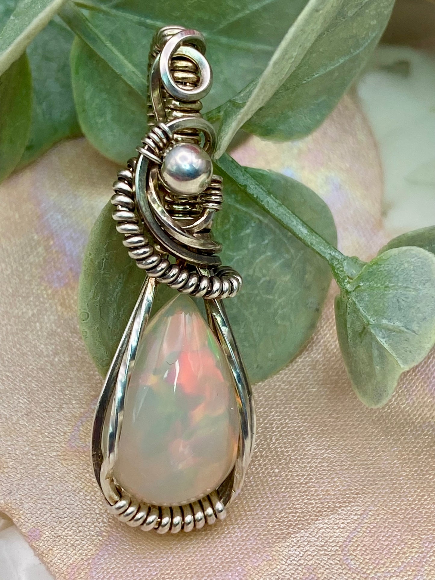 Opal-2 in Sterling Silver
