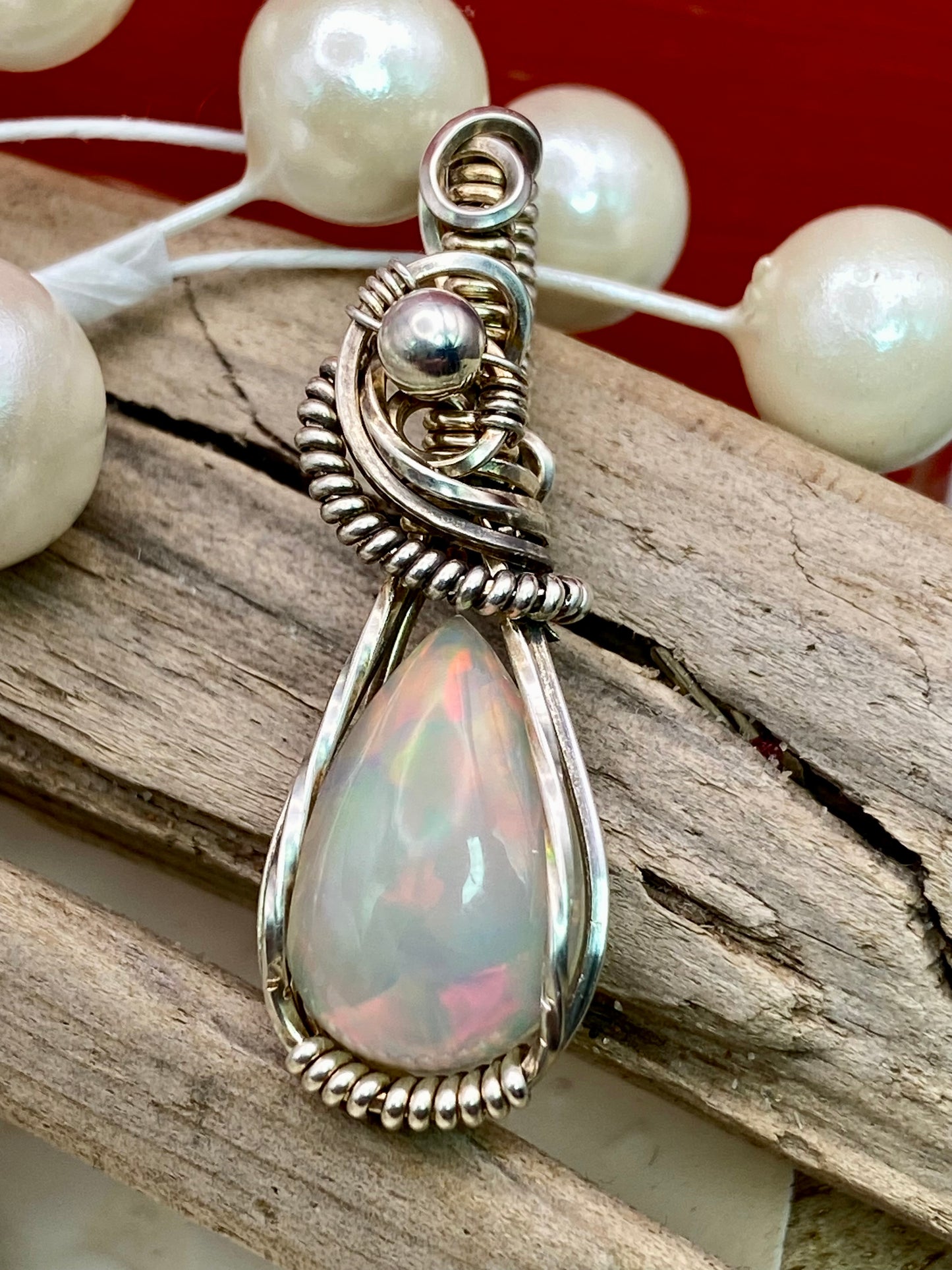 Opal-2 in Sterling Silver