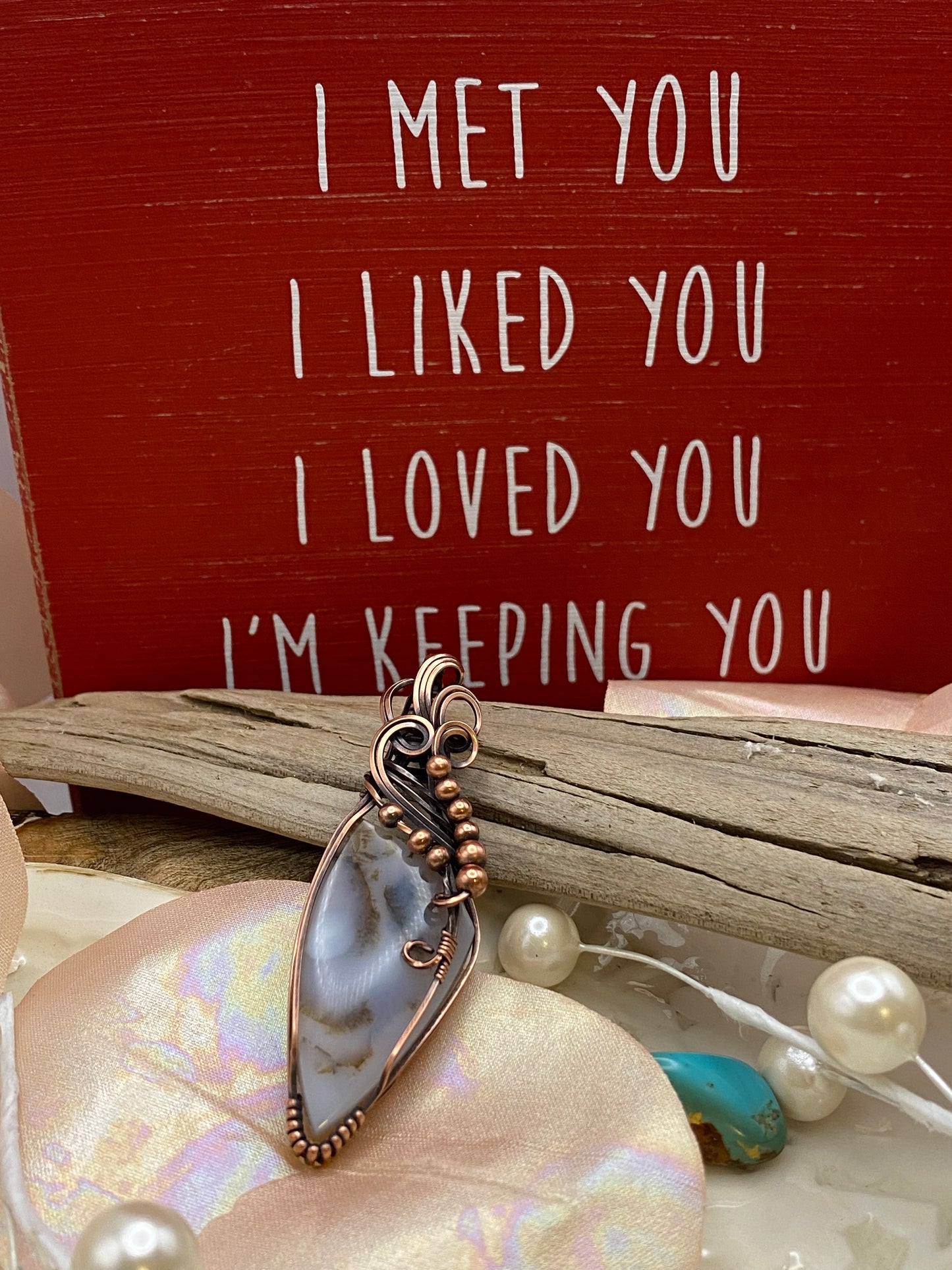 Dendritic Agate in Copper