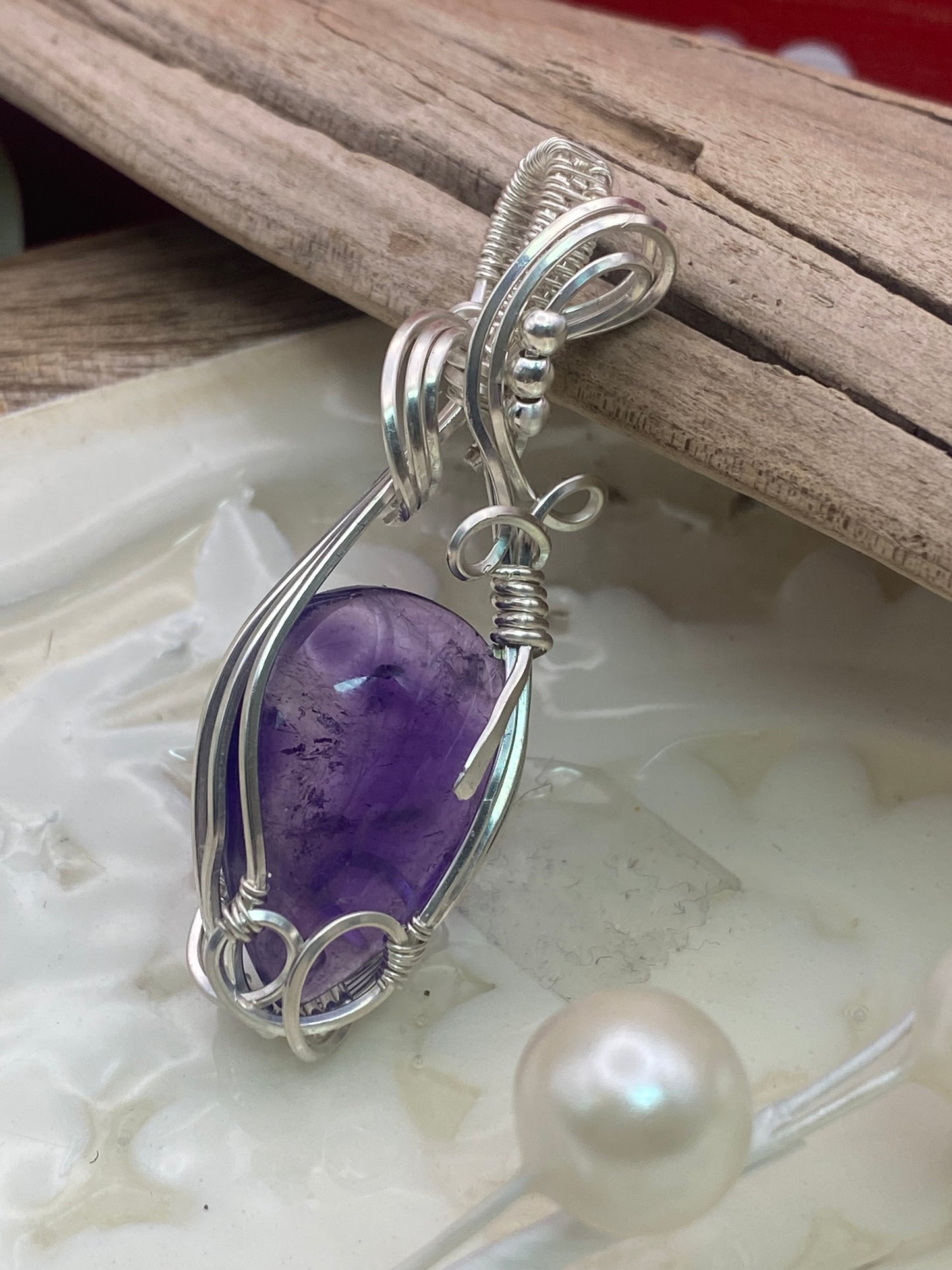 Amethyst in Sterling Silver