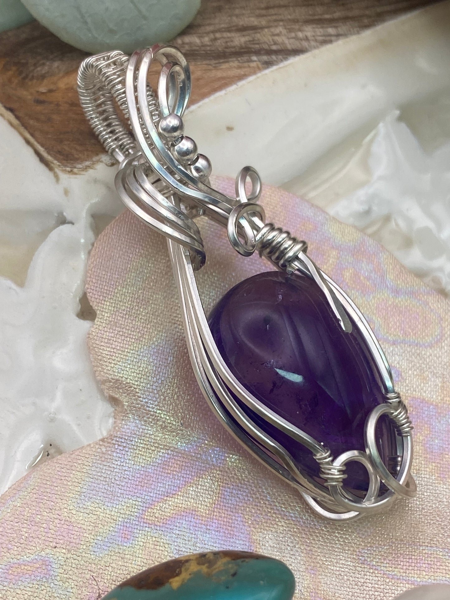 Amethyst in Sterling Silver
