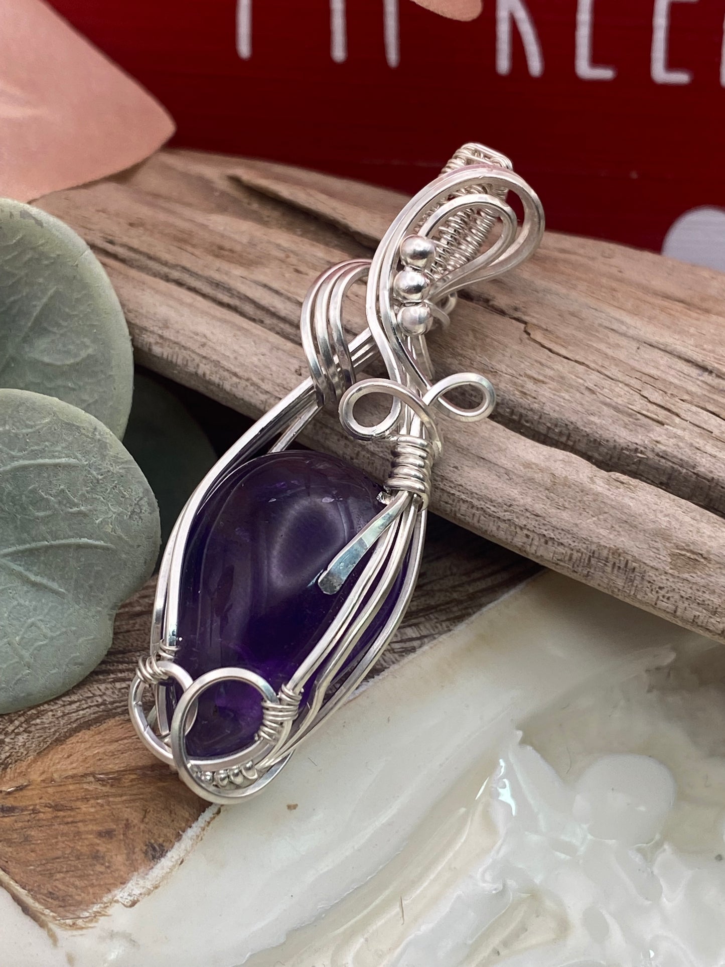 Amethyst in Sterling Silver