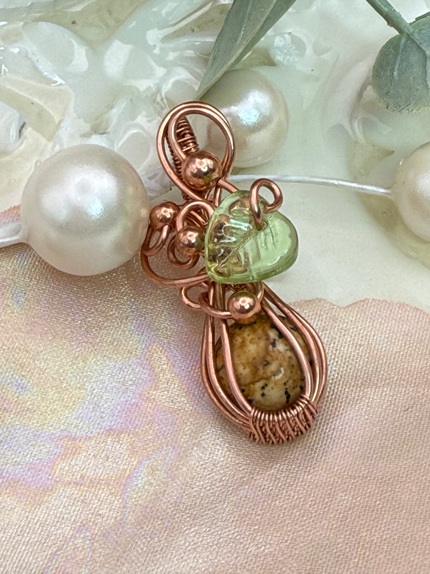 Mini pumpkin (4) in copper