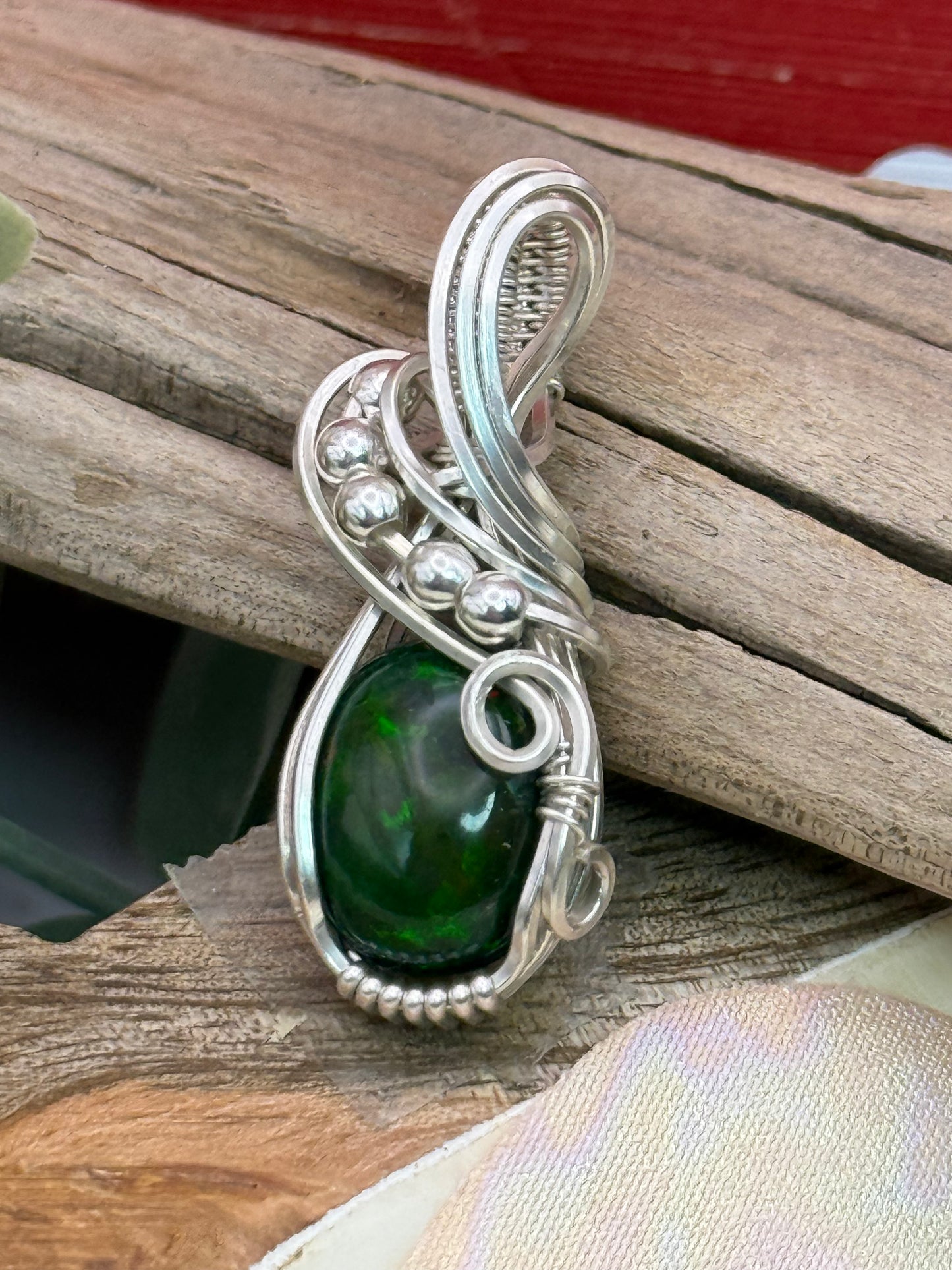 Smoked Opal in Sterling Silver