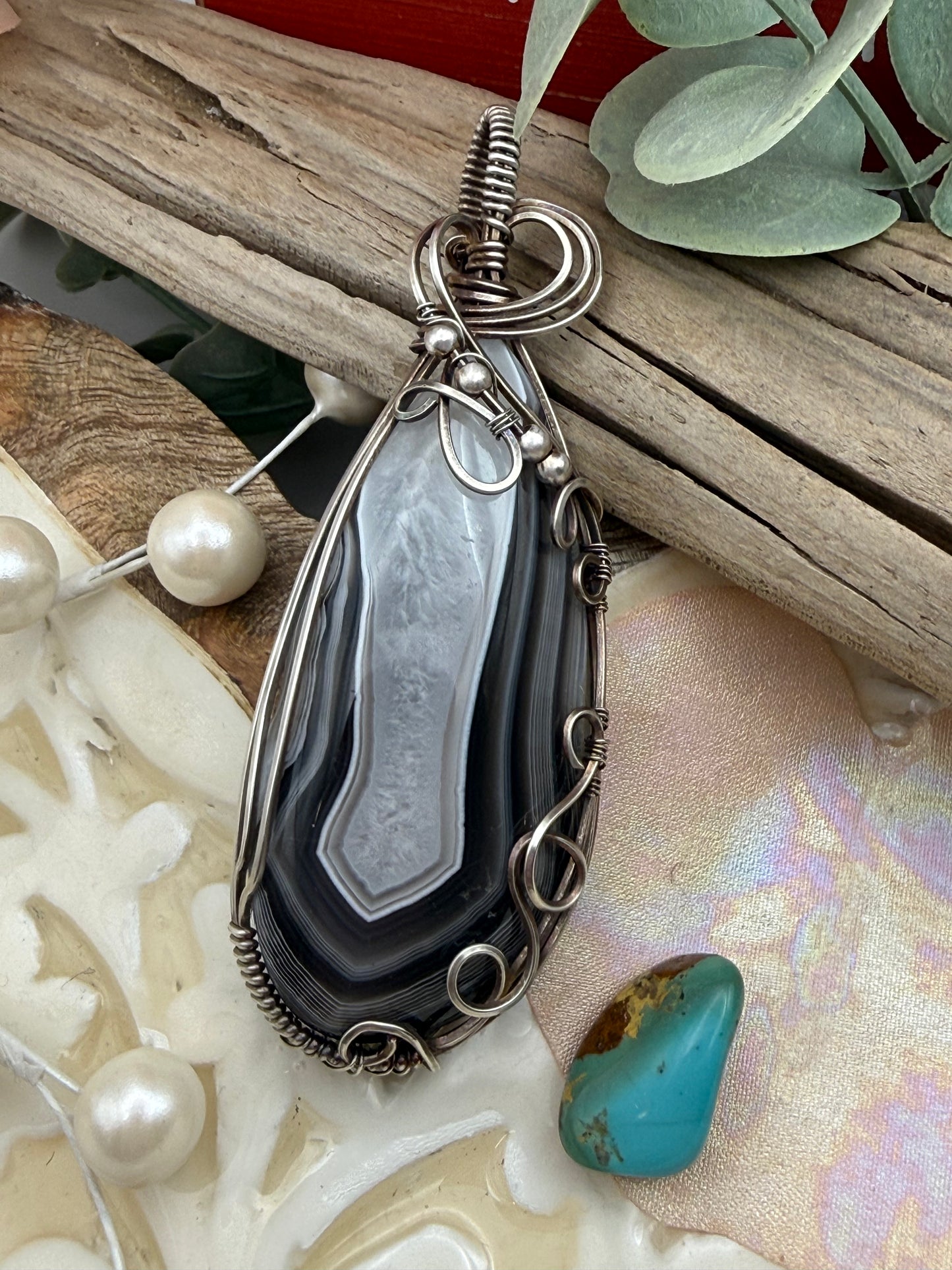 Botswana Agate in Sterling Silver