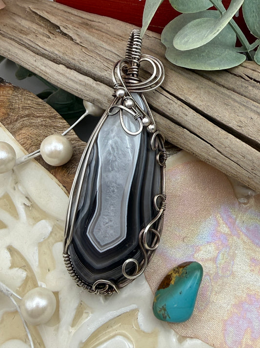 Botswana Agate in Sterling Silver