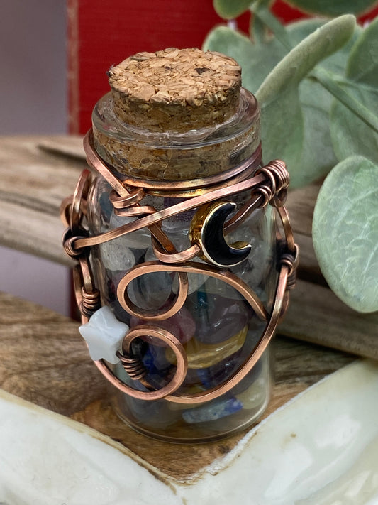 Potion Bottle (large) in Copper (decorative)