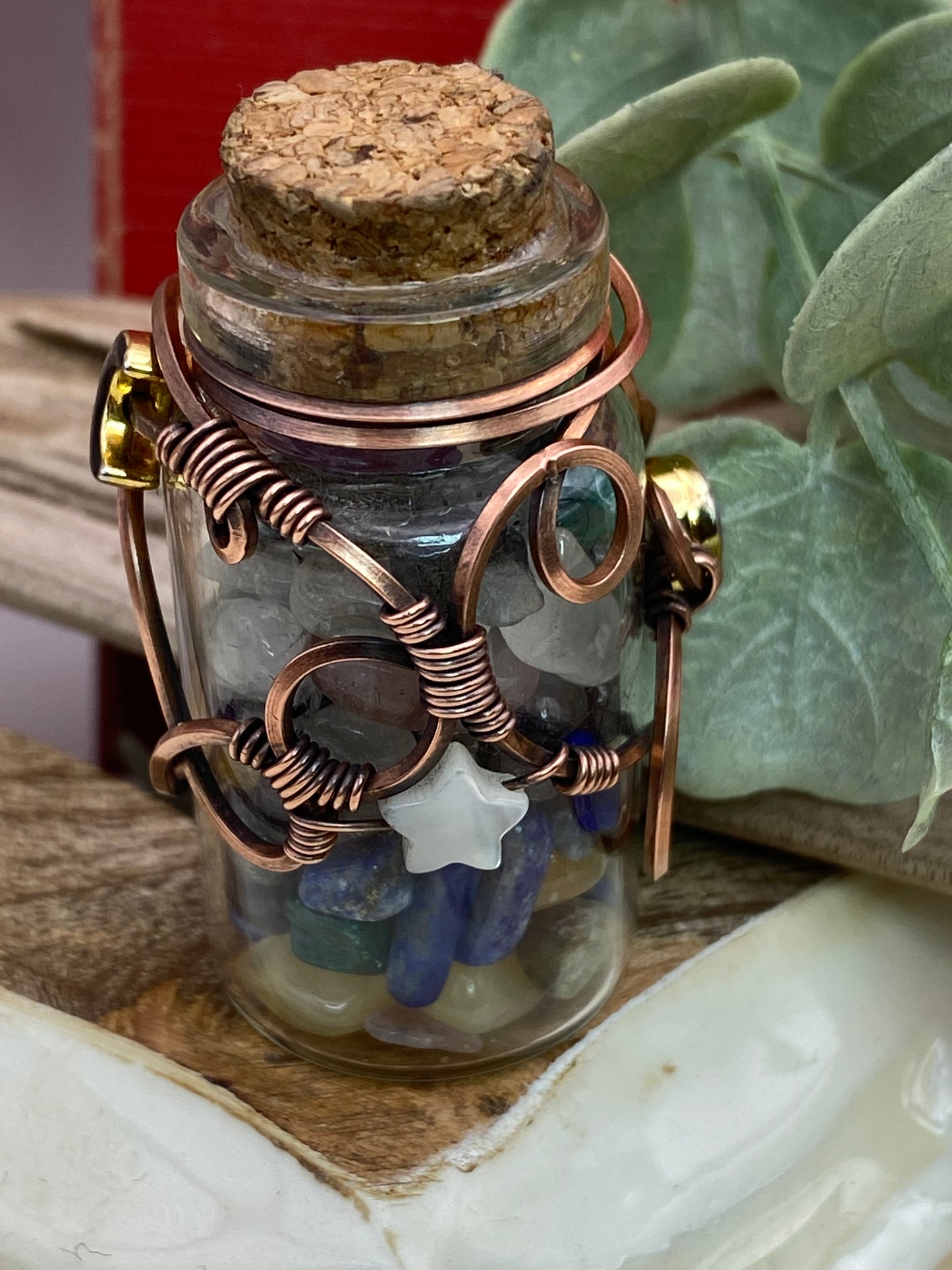 Potion Bottle (large) in Copper (decorative)
