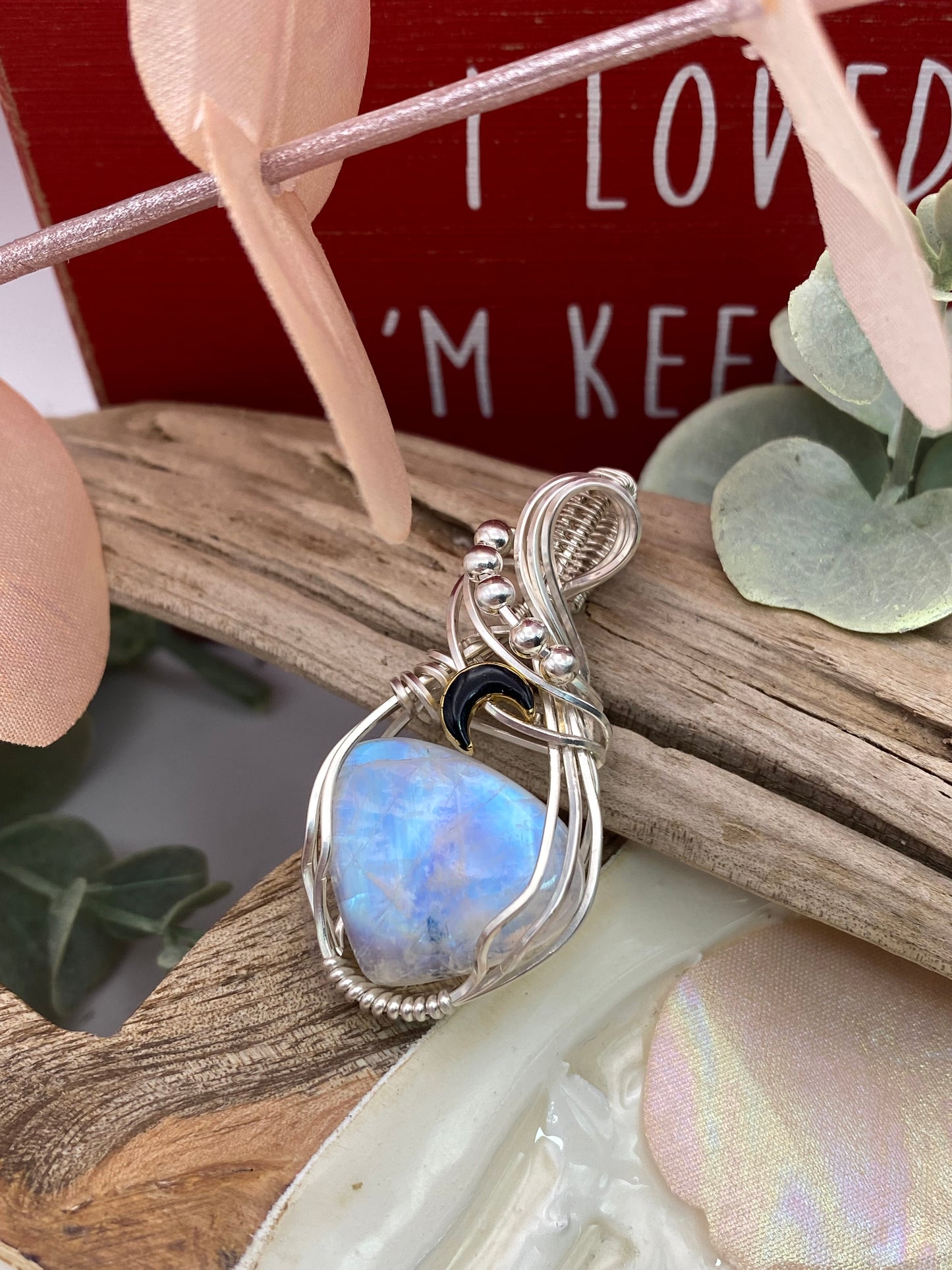 Moonstone in Sterling Silver
