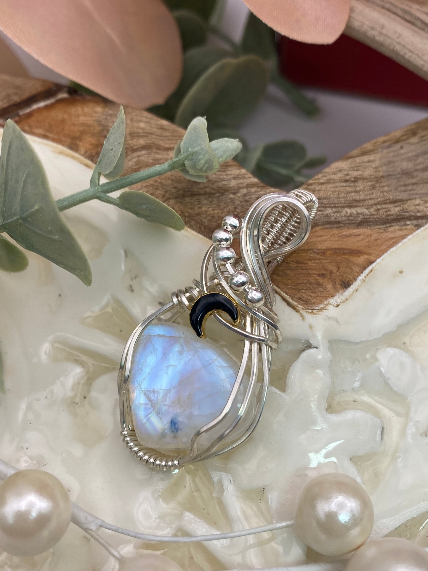 Moonstone in Sterling Silver