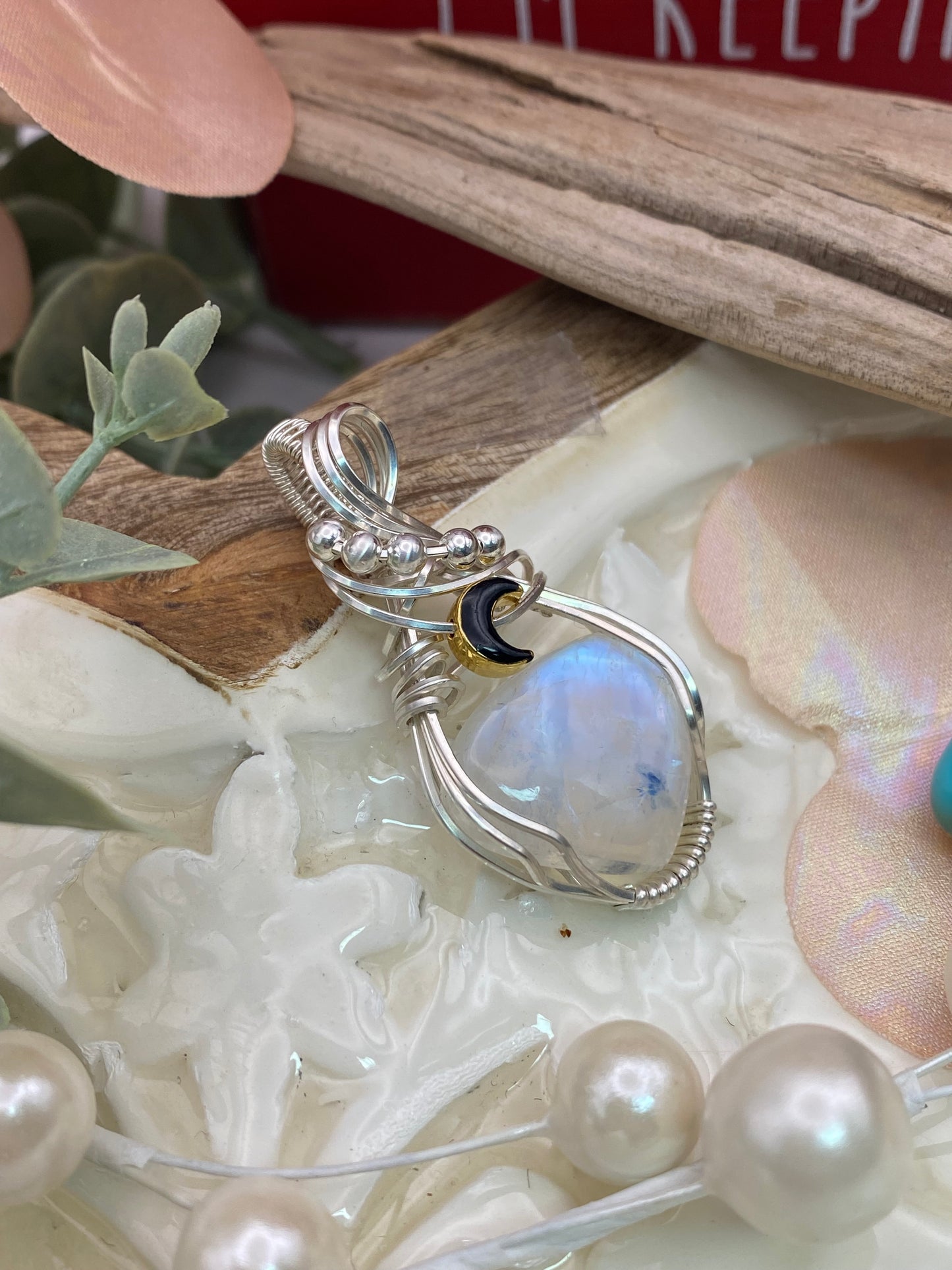 Moonstone in Sterling Silver